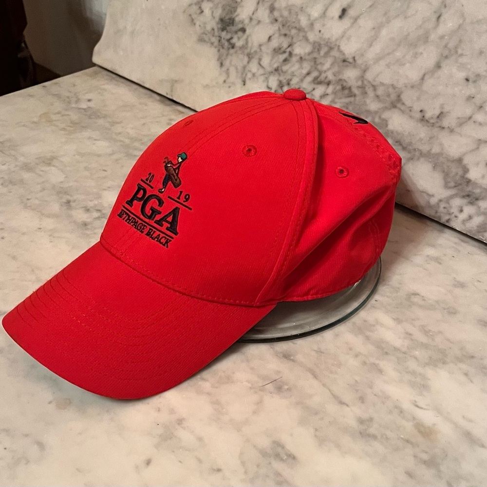 Red PGA Tour Bethpage Black 2019 Baseball Cap